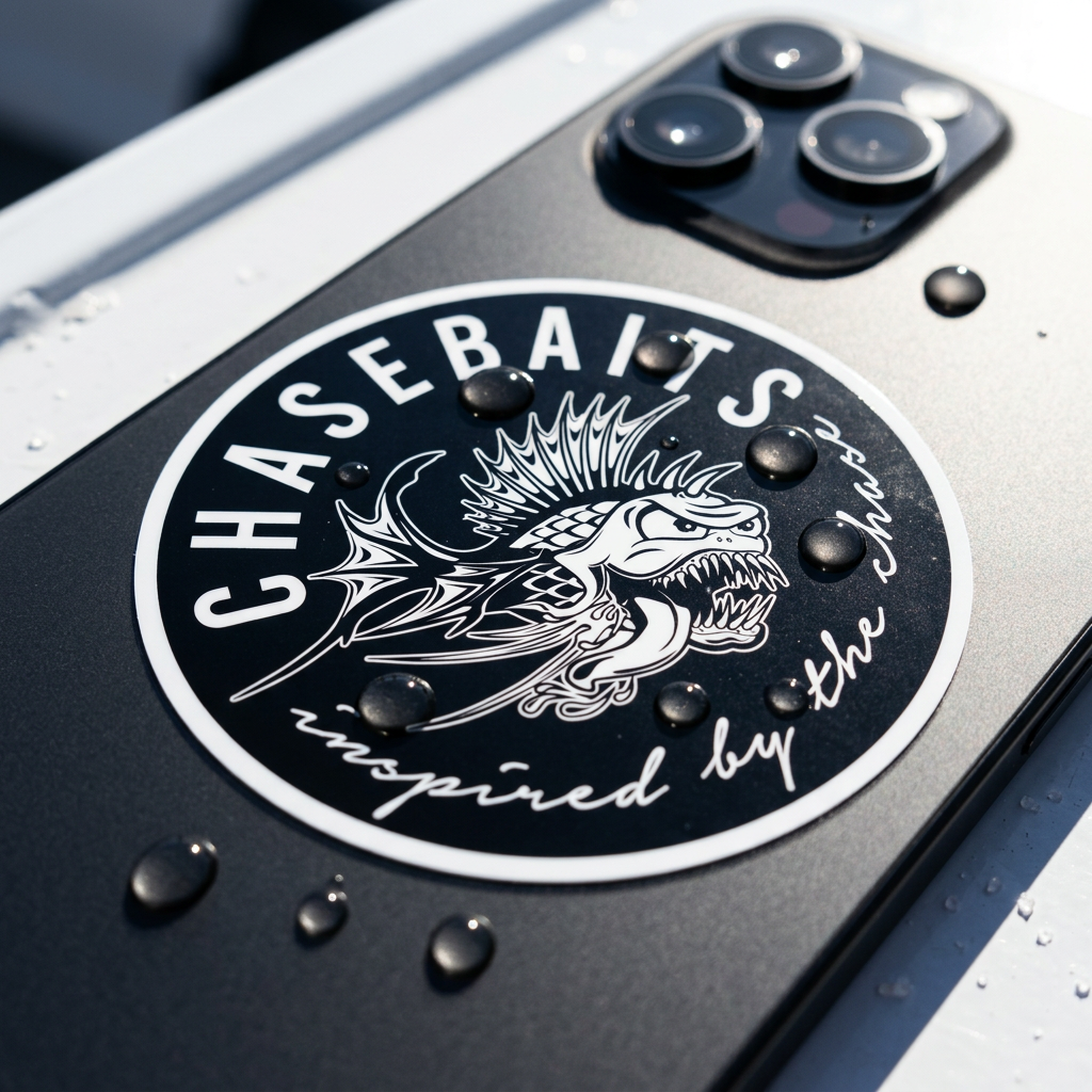 Chasebaits Sticker - 65mm Round