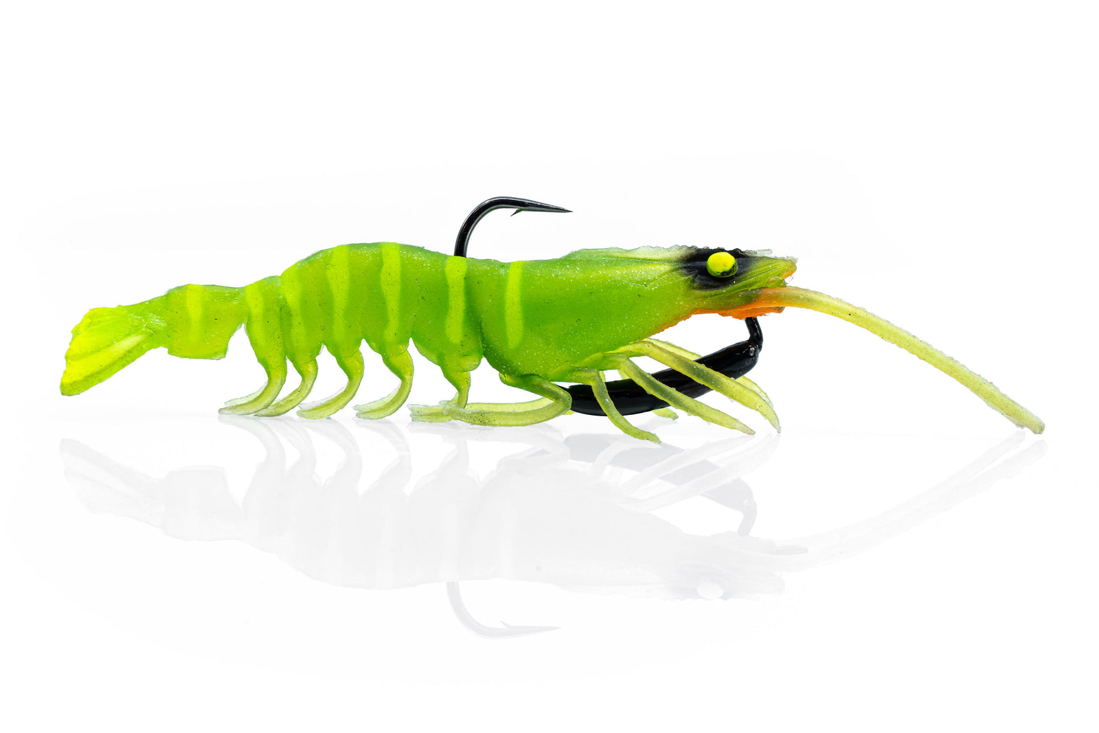chasebaits flick prawn fishing lure 180mm (49g) / #01 Jelly FLICK PRAWN RANGE - Chasebaits
