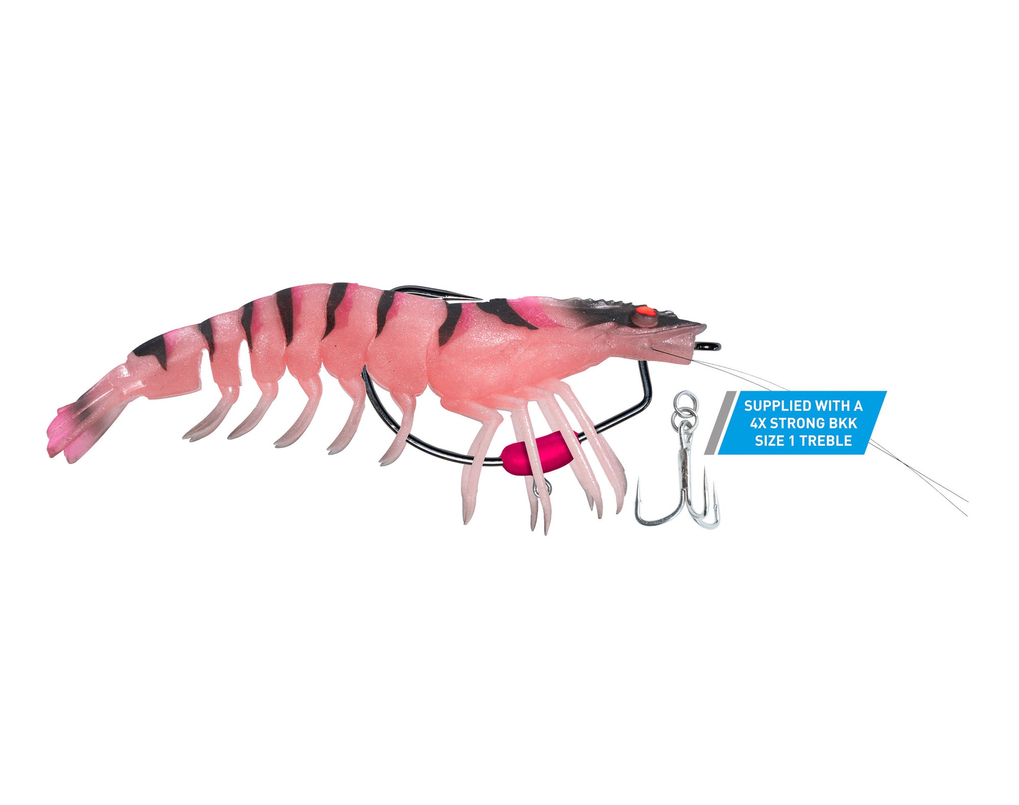 chasebaits flick prawn fishing lure King Flick Prawn