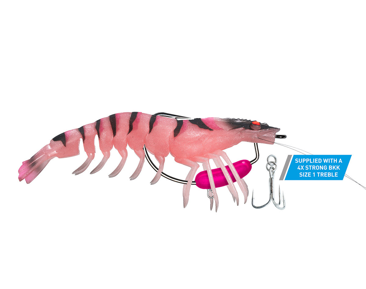 KING FLICK PRAWN (Heavy) | 180mm | Pink Tiger