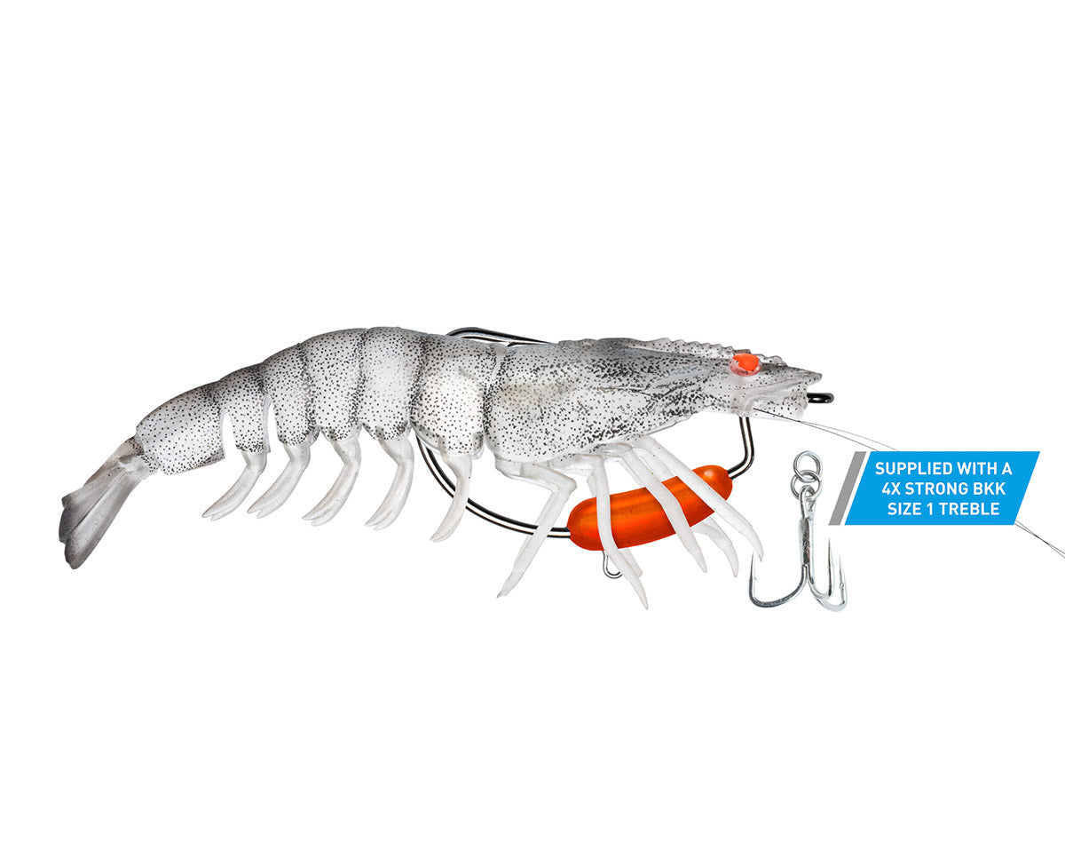 KING FLICK PRAWN (Heavy) | 180mm | Crystal