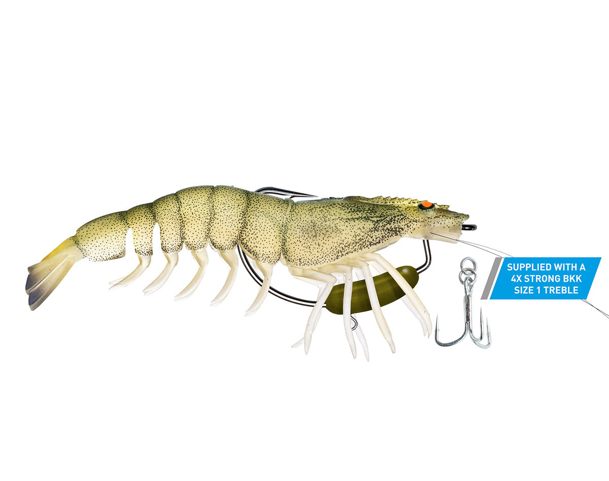 KING FLICK PRAWN (Heavy) | 180mm | Green Prawn