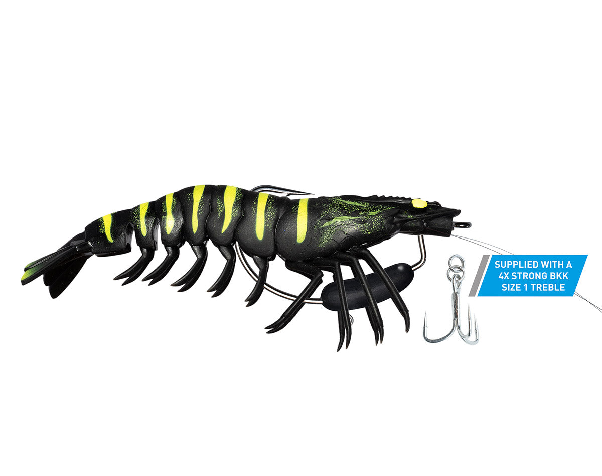 KING FLICK PRAWN (Heavy) | 180mm | Black Tiger