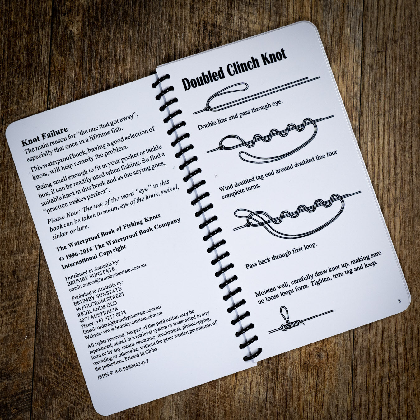 The Waterproof Book of Fishing Knots