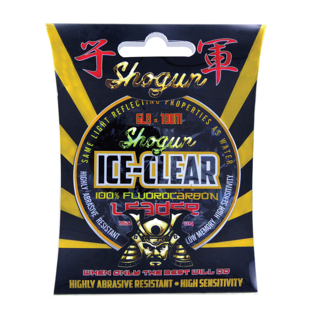 SHOGUN "ICE CLEAR" FLUOROCARBON LEADER